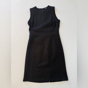 Club Monaco-Black-Career-Shift Dress-Office-Business-Size 8